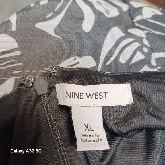 Nine West Black and White Sleeveless Sundress Size XL - Picture 12 of 13